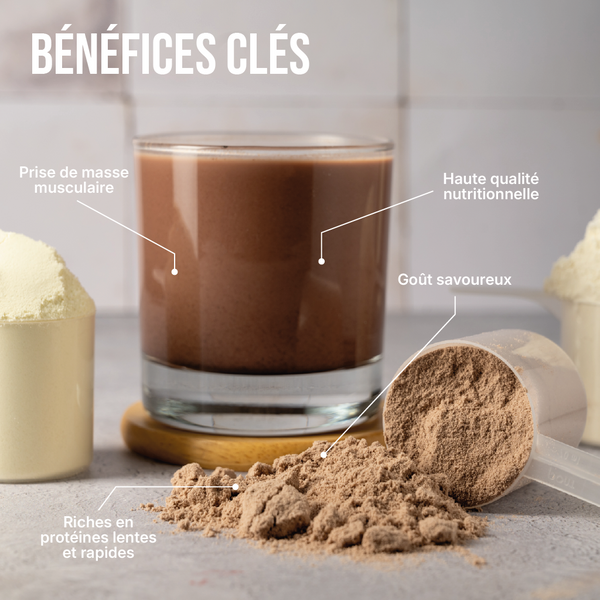 Yam Nutrition Big Yam Lean Gainer ( Vanille 1kg )