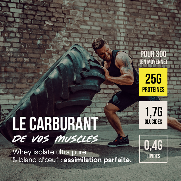 Yam Nutrition Whey Isolate Optimum+ ( Chocolat 1kg )