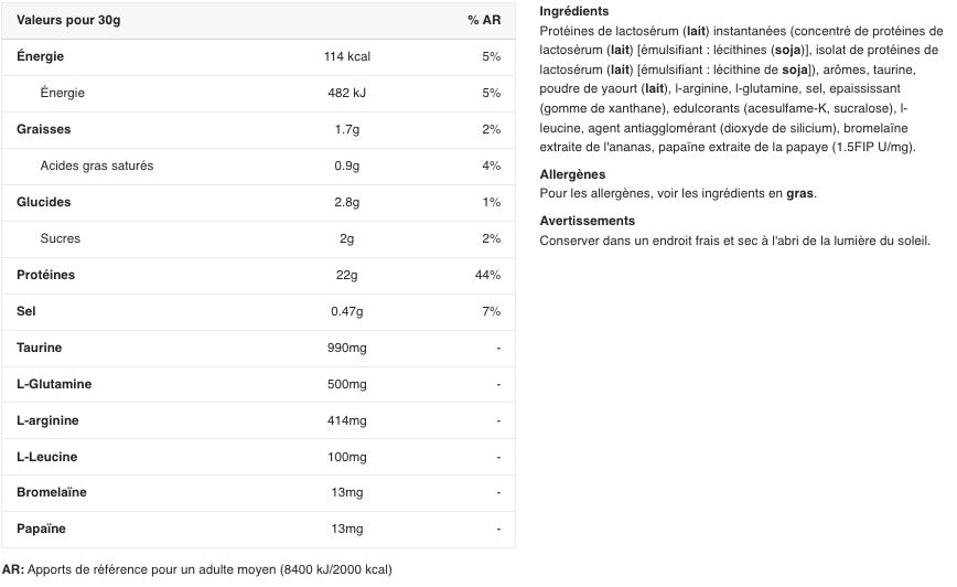 Scitec Nutrition 100% Whey Protein Professional ( Vanille 1kg )